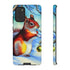 A Squirrel Decorates the Forest for Christmas - Impact Resistant Phone Case Samsung Galaxy S20+ Matte
